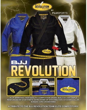 Кимоно для Бразильского Джиу Джитсу FUJI BJJ Revolution Gi